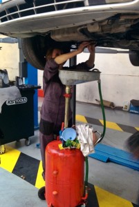 Vidange - Self Garage Vidange effectuee par un membre - Self Garage